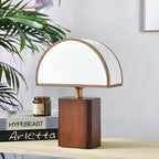 Half Moon Wabi Sabi Style Table Lamp