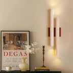 Travertine Retro Style Double Long Wall Light