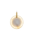 Lorenzo Single Alabaster Marble Pendant Light