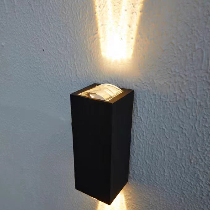 Outdoor LED Three-Beam Wall Light