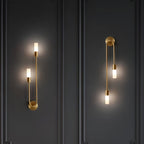 Nordic Modern Simplicity Iron & Acrylic Long Tube Wall Light