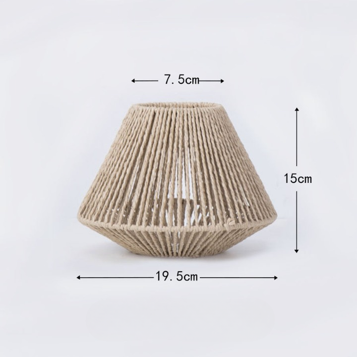 Pastoral Style Handmade Paper Pendant Light