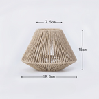 Pastoral Style Handmade Paper Pendant Light