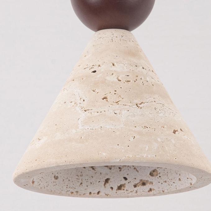 Travertine Creative Retro Medieval Pendant Light