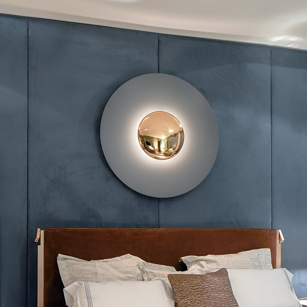 Delight Color Round Metal Wall Light