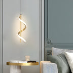 Nordic Spiral Acrylic Chandelier