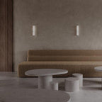 Modern Rectangular Alabaster Essence Wall Light