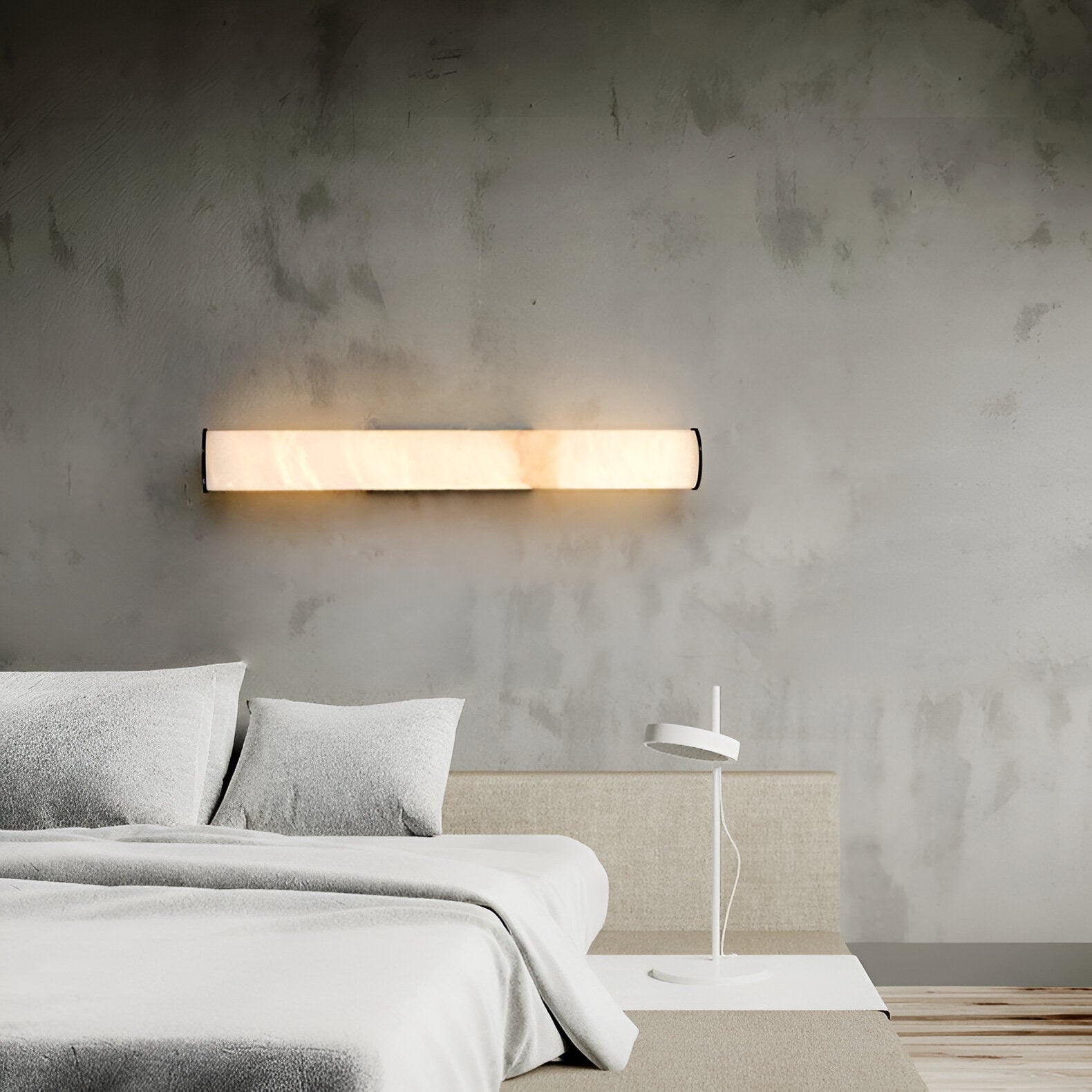 Callisto Spanish Marble Copper Modern Minimalist Wall Lamp