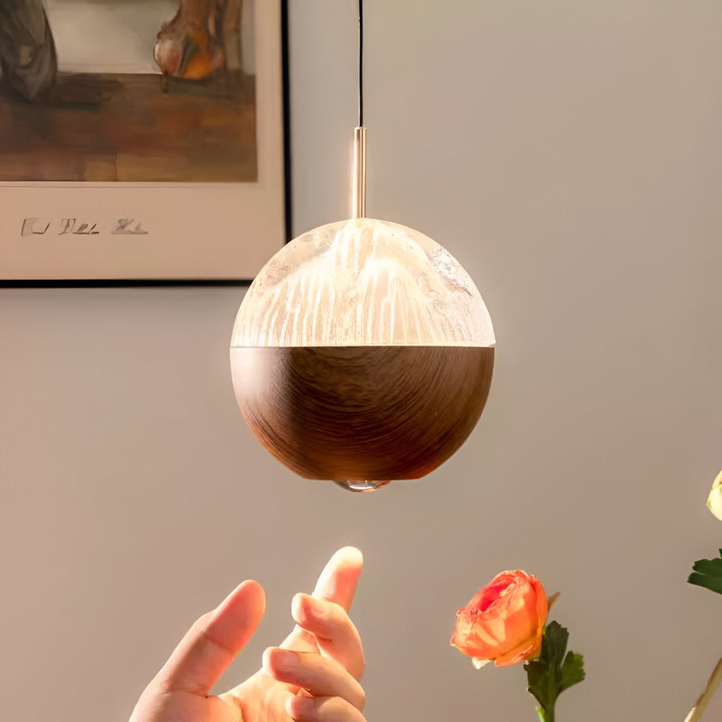 Retractable Touch Medieval Iron Pendant Light