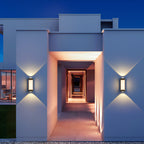 Nordic Up Down Acrylic Waterproof Minimalist Outdoor Wall Light