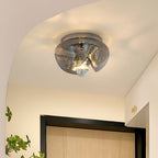 French Vintage Bauhaus Medieval Aisle Ceiling Light