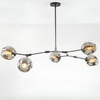 Nordic Tree Branch Multi-Head Wrought Iron LED Chandelier