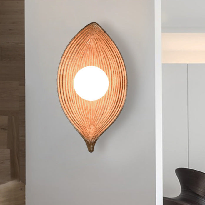 Nordic Zen Leaf Japanese-Style Wall Light