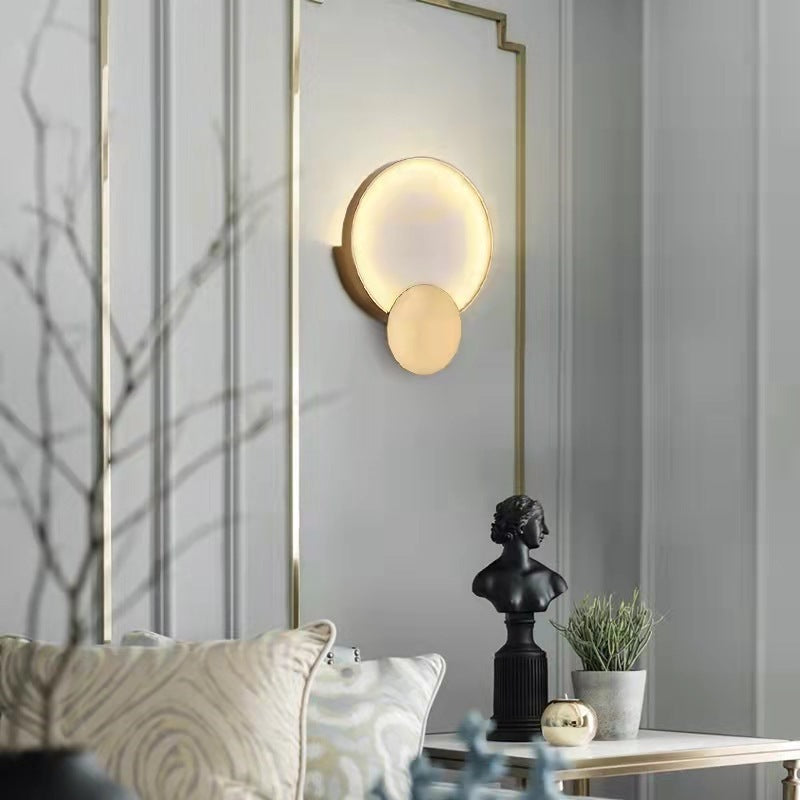 Terra Svet Modern Alabaster Wall Light