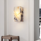 Luxury Marble Moonshade Natural Stone Wall Light