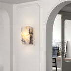 Luxury Marble Moonshade Natural Stone Wall Light