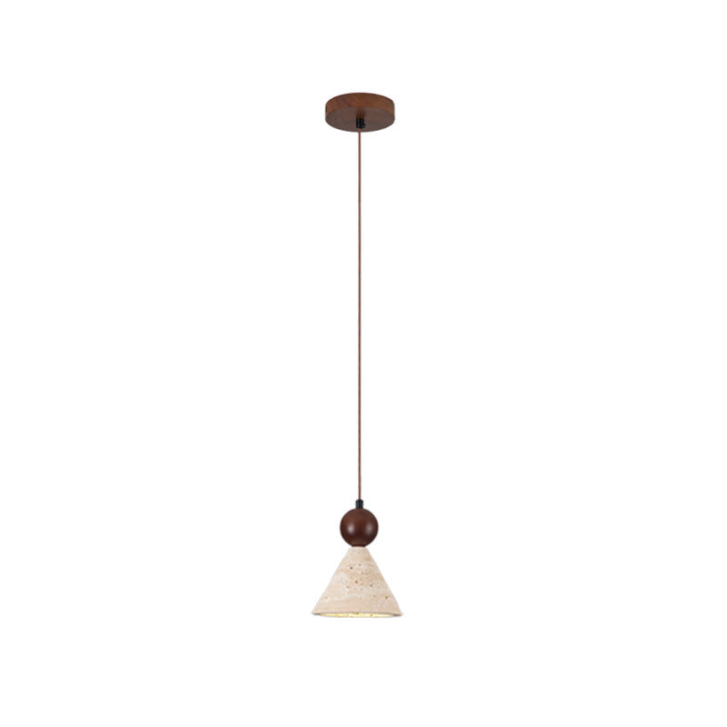 Travertine Creative Retro Medieval Pendant Light