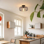 Modern Industrial Birdcage Ceiling Light