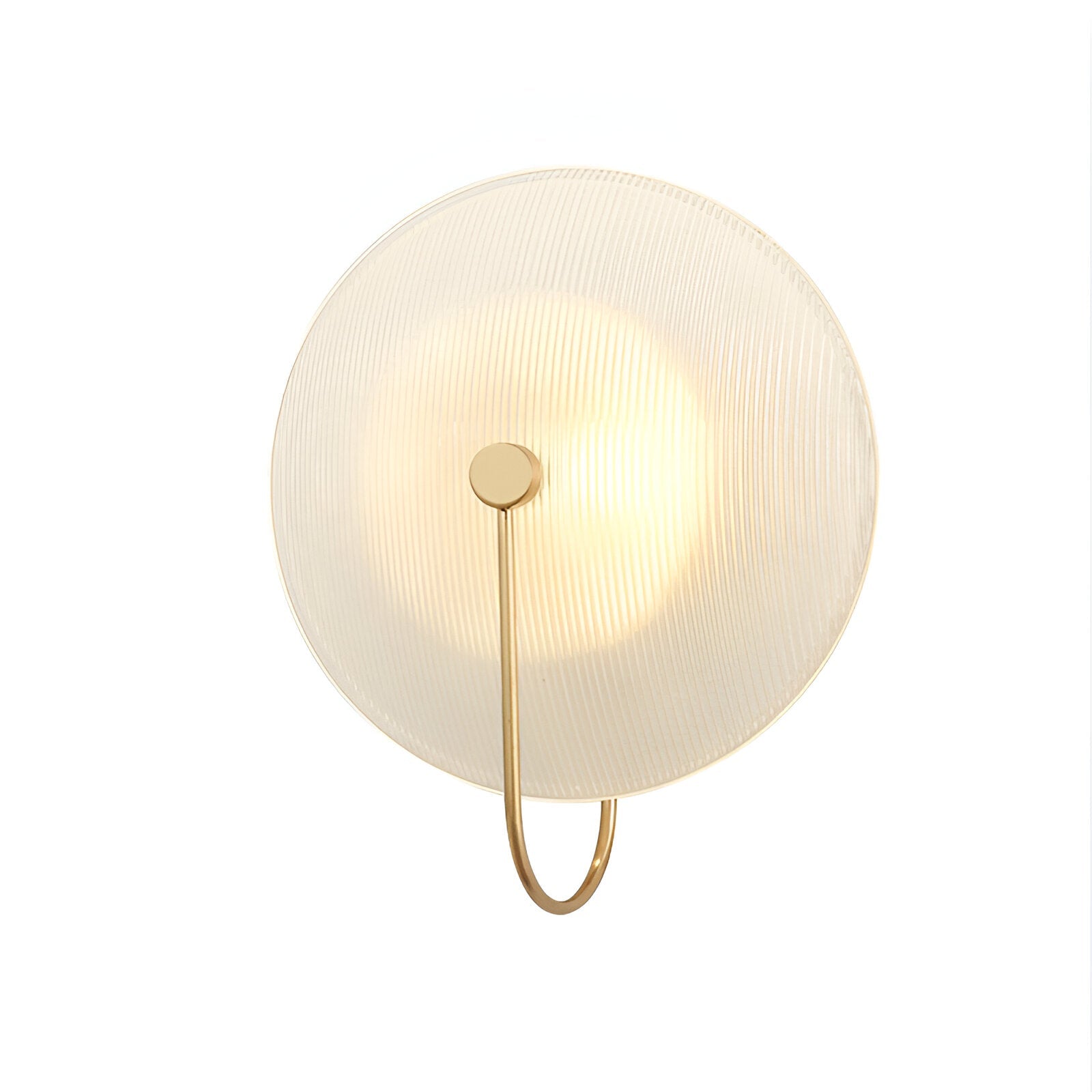 Modern Nordic Round Glass Wall Light