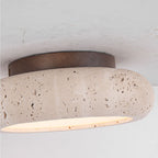 Travertine Retro Ceiling Light