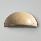 Travertine Nordic Semicircular Wall Light