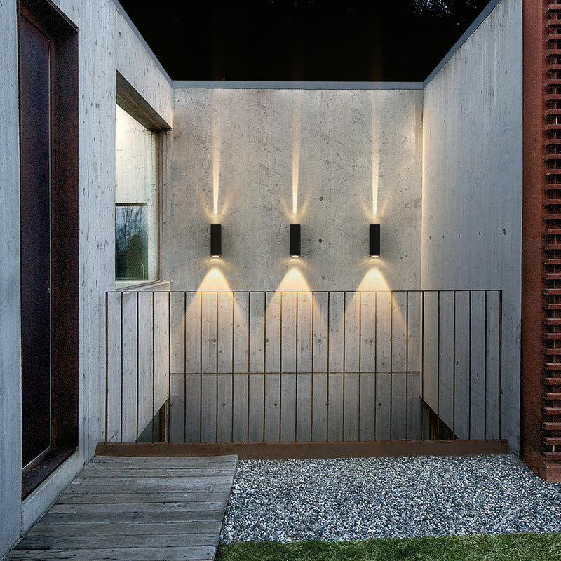 Modern Waterproof Rectangular LED IP65 Waterproof Outdoor Wall Light