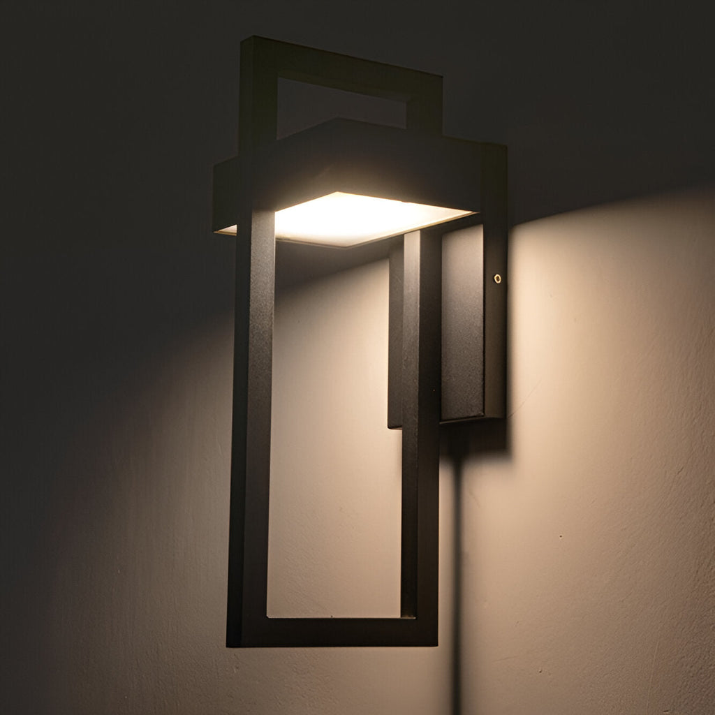 Luminous Twilight Glow Waterproof Outdoor Wall Light