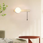 Stairs Cream Wind Tunnel Travertine Stone Wall Light