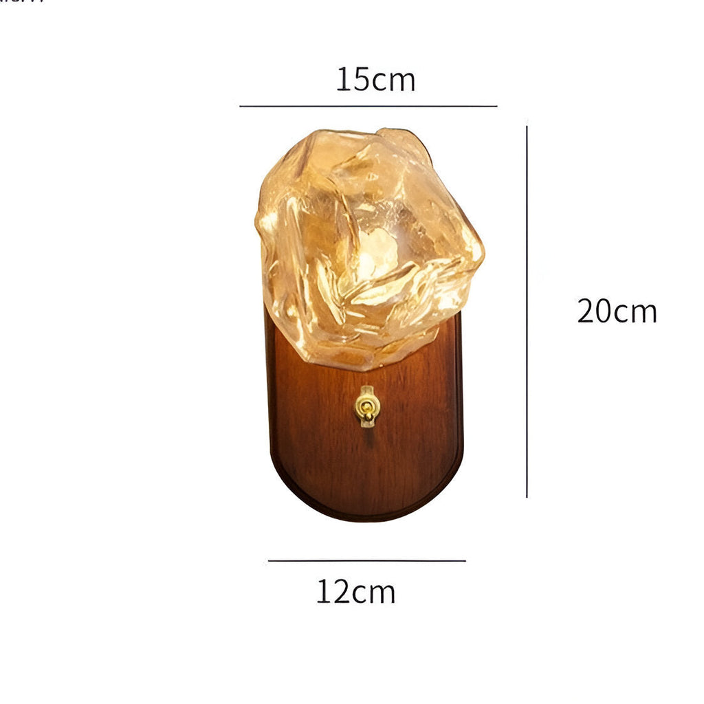Isen Nordic Ice Glass Wall Lamp