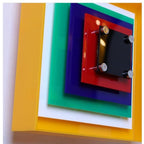 Memphis Bauhaus Style Medieval Wall Light