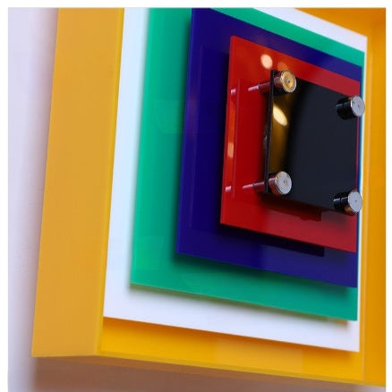 Memphis Bauhaus Style Medieval Wall Light