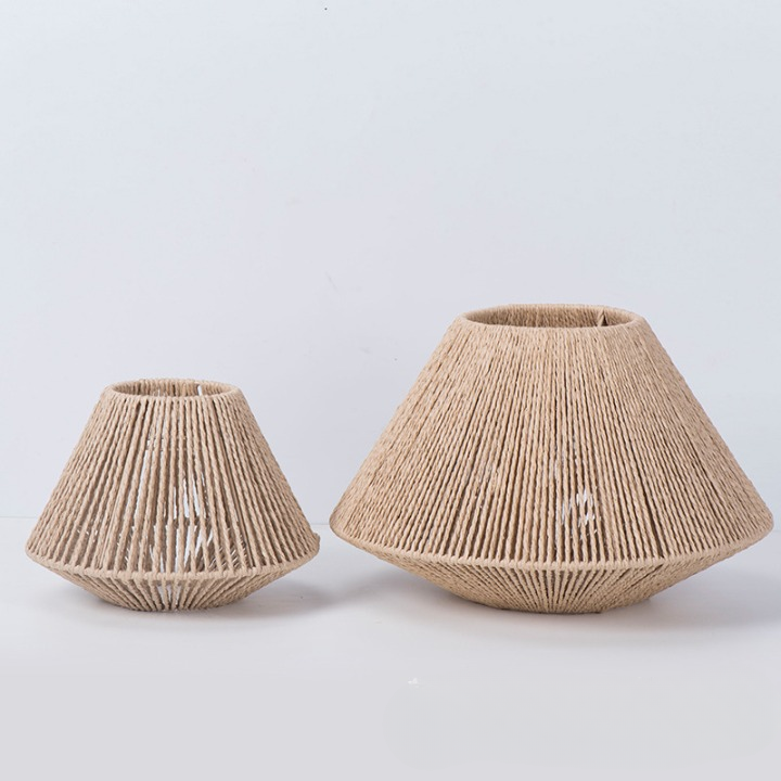Pastoral Style Handmade Paper Pendant Light