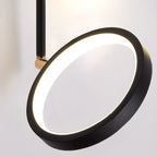 LED Nordic Sconce Round Rotatable Iron Wall Light