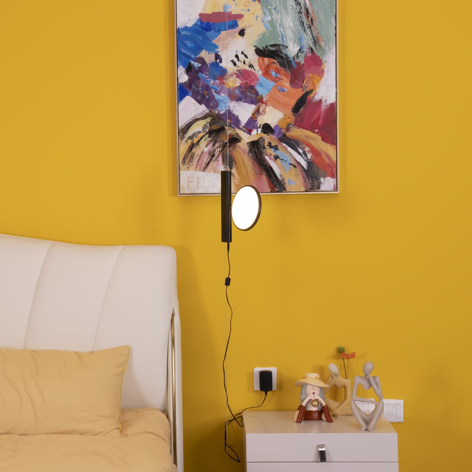 Minimal Disc Nordic Pendant Light