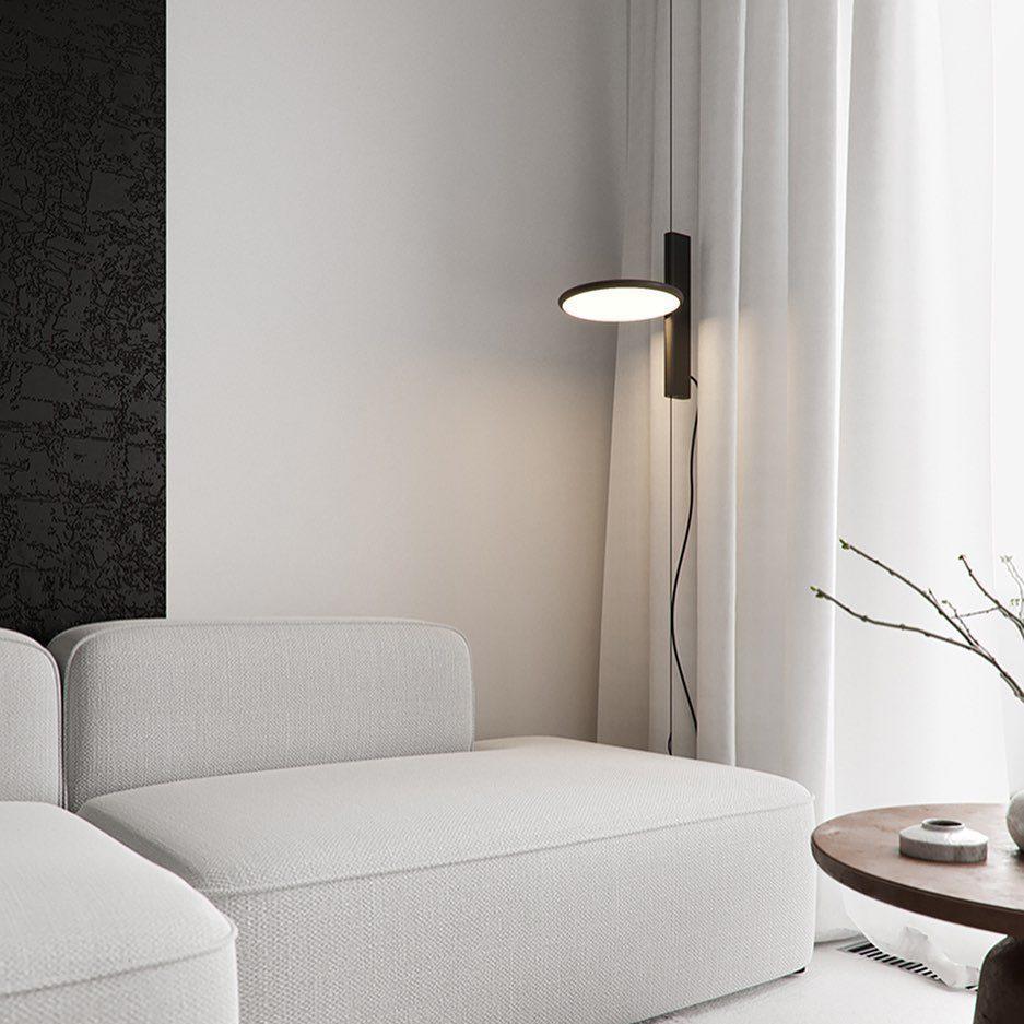 Minimal Disc Nordic Pendant Light