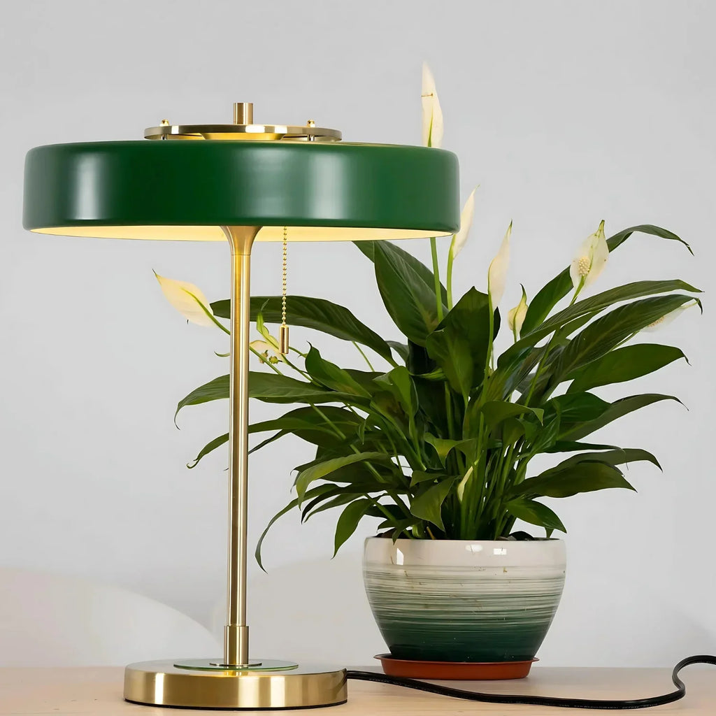 Radiant Tower of Light Minimalist Metal Table Lamp