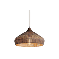 Elegant Natural Rattan Braid Boho Pendant Light