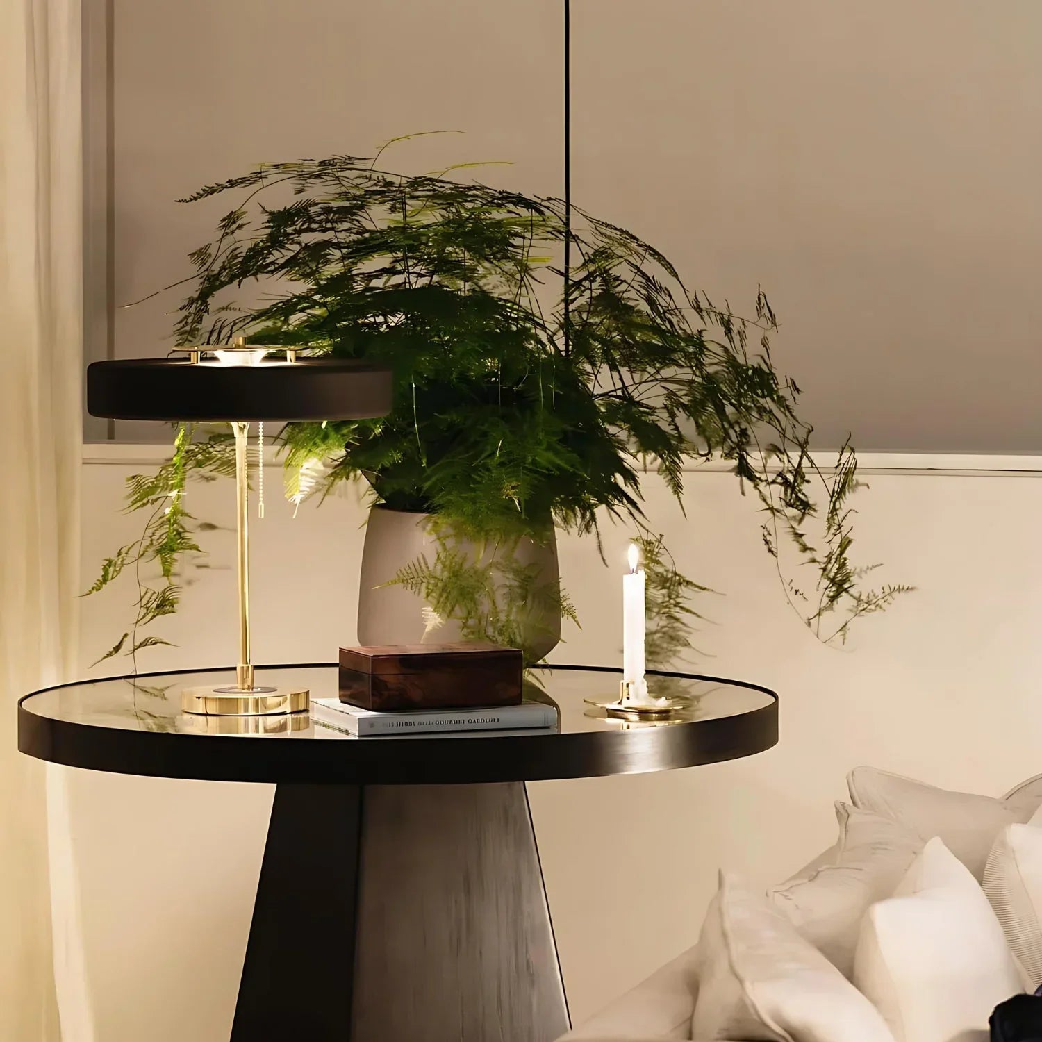 Radiant Tower of Light Minimalist Metal Table Lamp