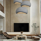 Nordic Wabi Sabi Fiberglass Pendant Light