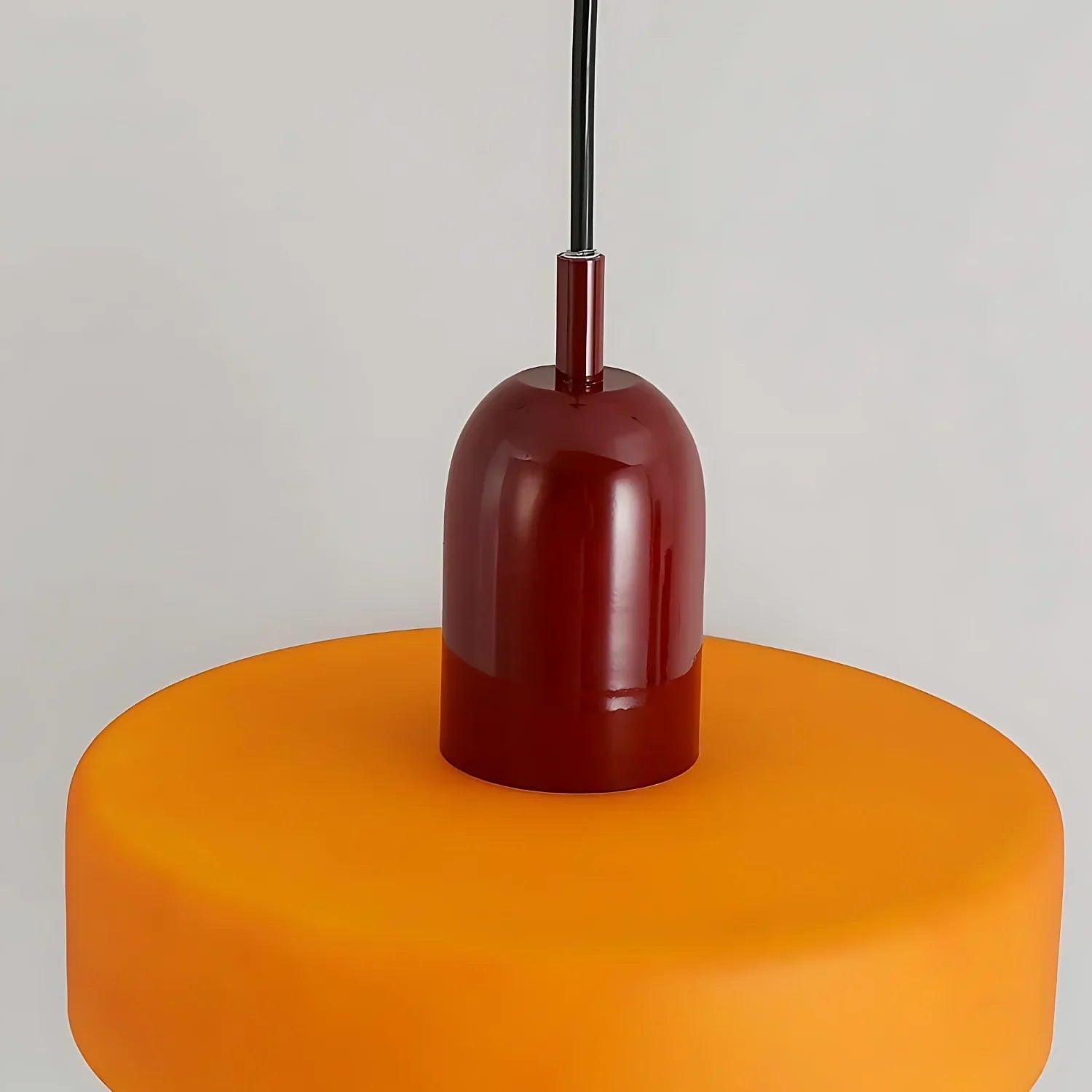 Luminous Halo Modern Glass Pendant Light