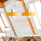 Luminous Halo Modern Glass Pendant Light