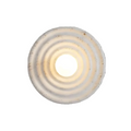 Wabi-Sabi Resin Round Circle Wall Light
