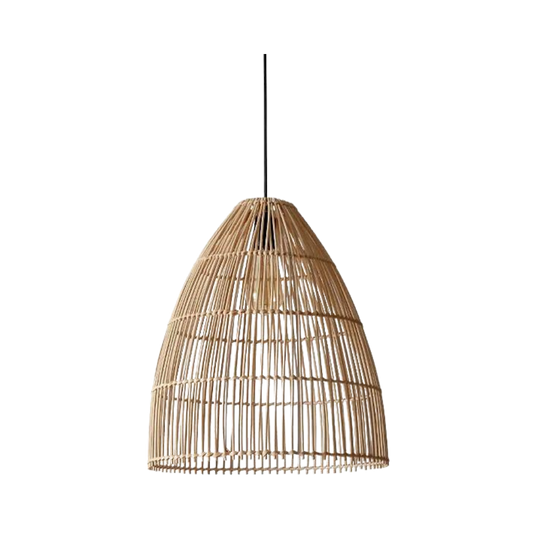 Runa Boho Rattan Pendant Light