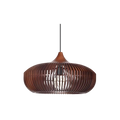 The Halo of Zen Japandi Wood Pendant Light