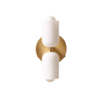 Elegance Cream Acrylic Metal Base Minimalist Wall Light