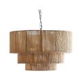 The Elegant Woven Waterfall Rattan Pendant Light