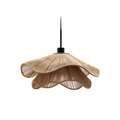 Cape Points Boho Natural Jute Fiber Pendant Light