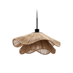 Cape Points Boho Natural Jute Fiber Pendant Light