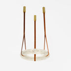 Halo Minimalist Alabaster Ring Pendant Light