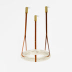 Halo Minimalist Alabaster Ring Pendant Light